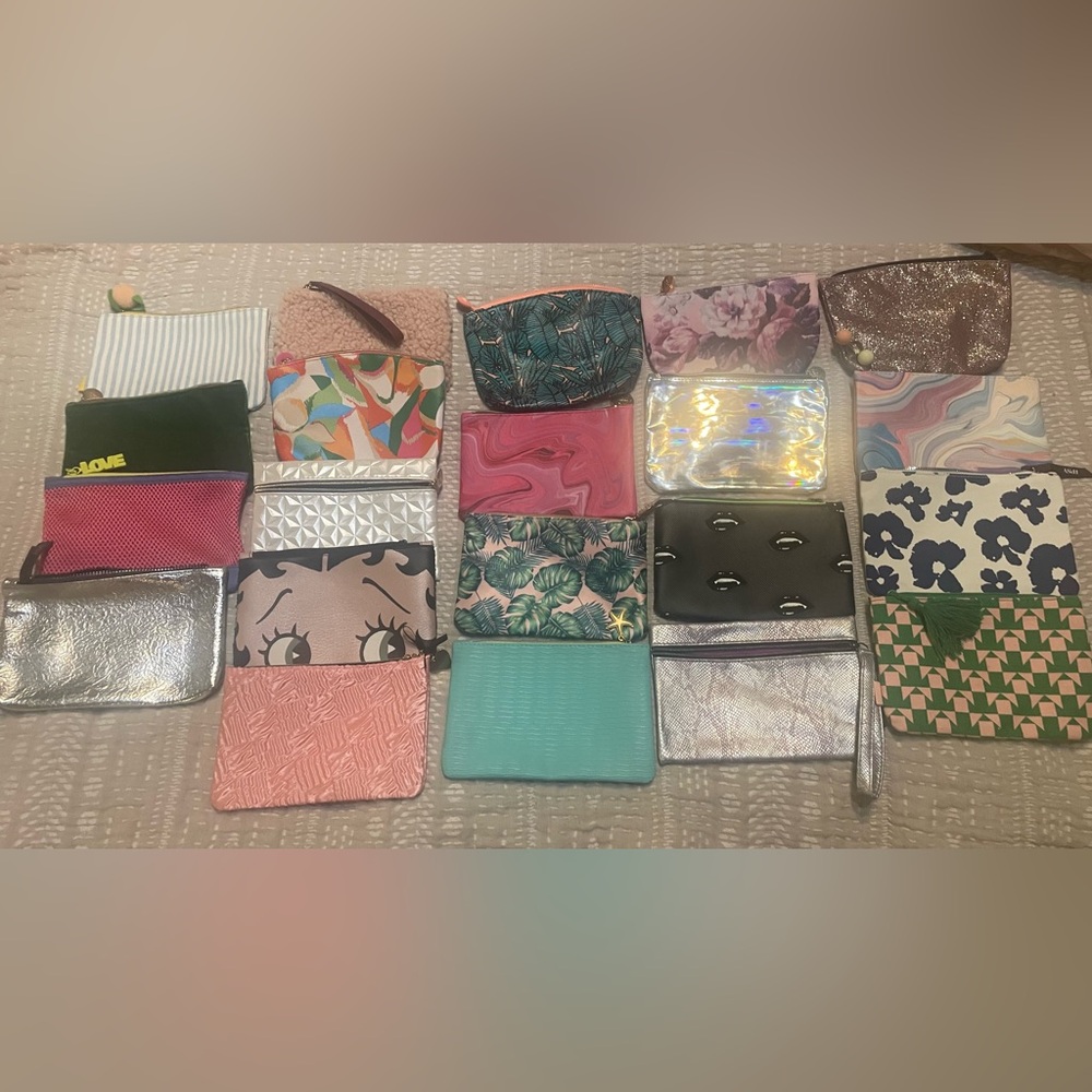 Ipsy Makeup bag Lot, All Different, Nice!